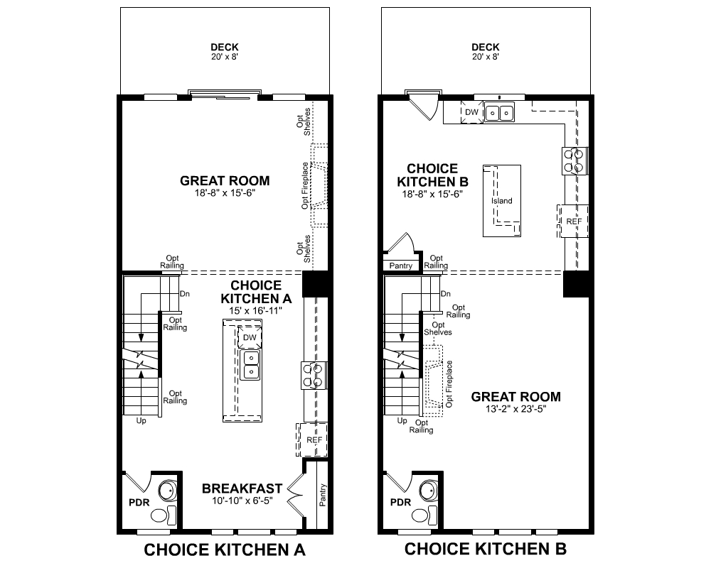 Potomac Home Plan in Townhomes at Potomac Shores, Dumfries, VA Beazer Homes