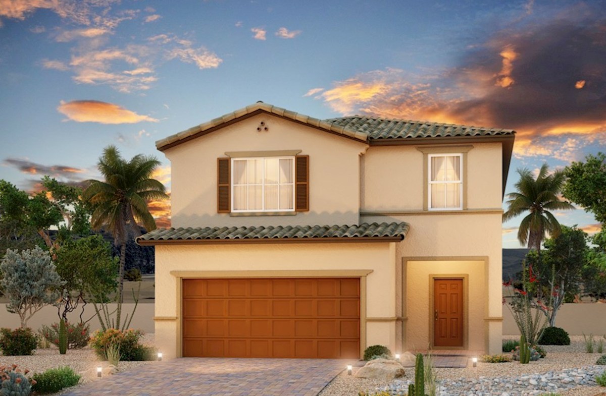 Sedona Home Plan in Hyde Park, North Las Vegas, NV Beazer Homes