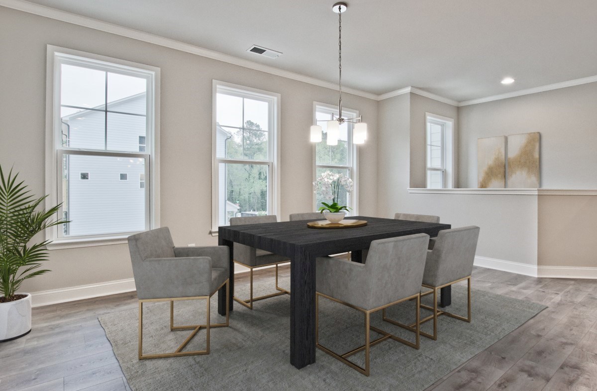 Brookwood Home Plan in White Oak at East Lake, Decatur, GA Beazer