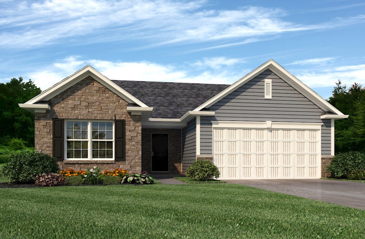 Dover Home Plan in Heritage Trace, Greenwood, IN Beazer Homes