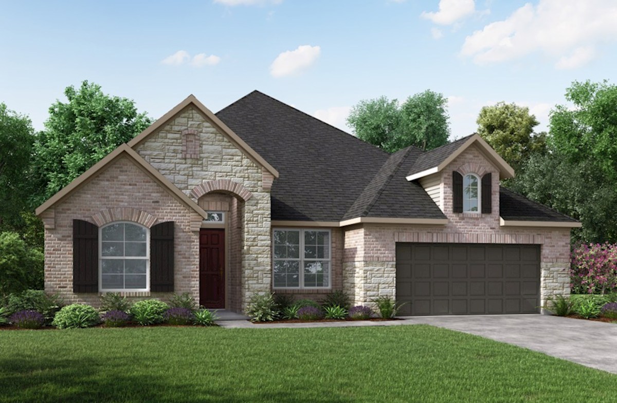 Kerrville Home Plan in Landing, La Porte, TX Beazer Homes