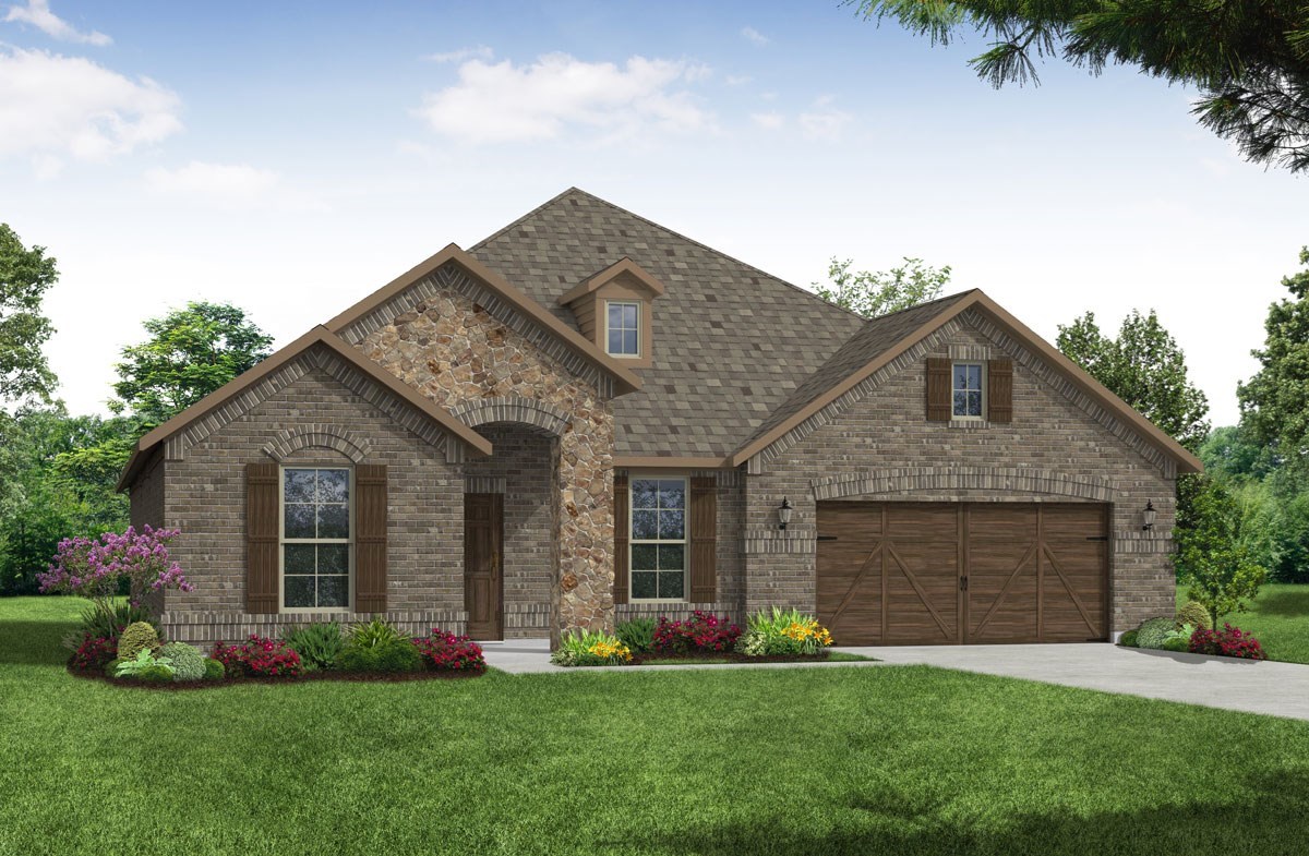 Adler Home Plan in The Villages of Hurricane Creek, Anna, TX Beazer Homes