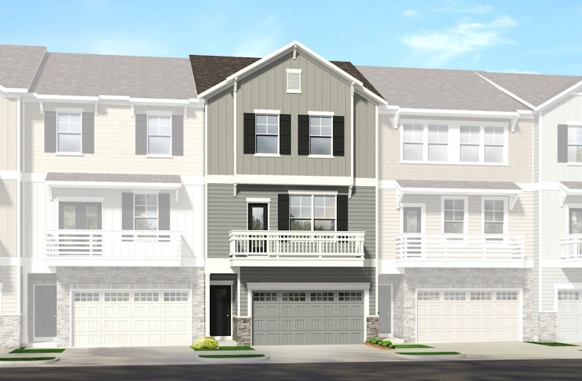 Hunter Home Plan in Peak 502, Apex, NC Beazer Homes Beazer Homes