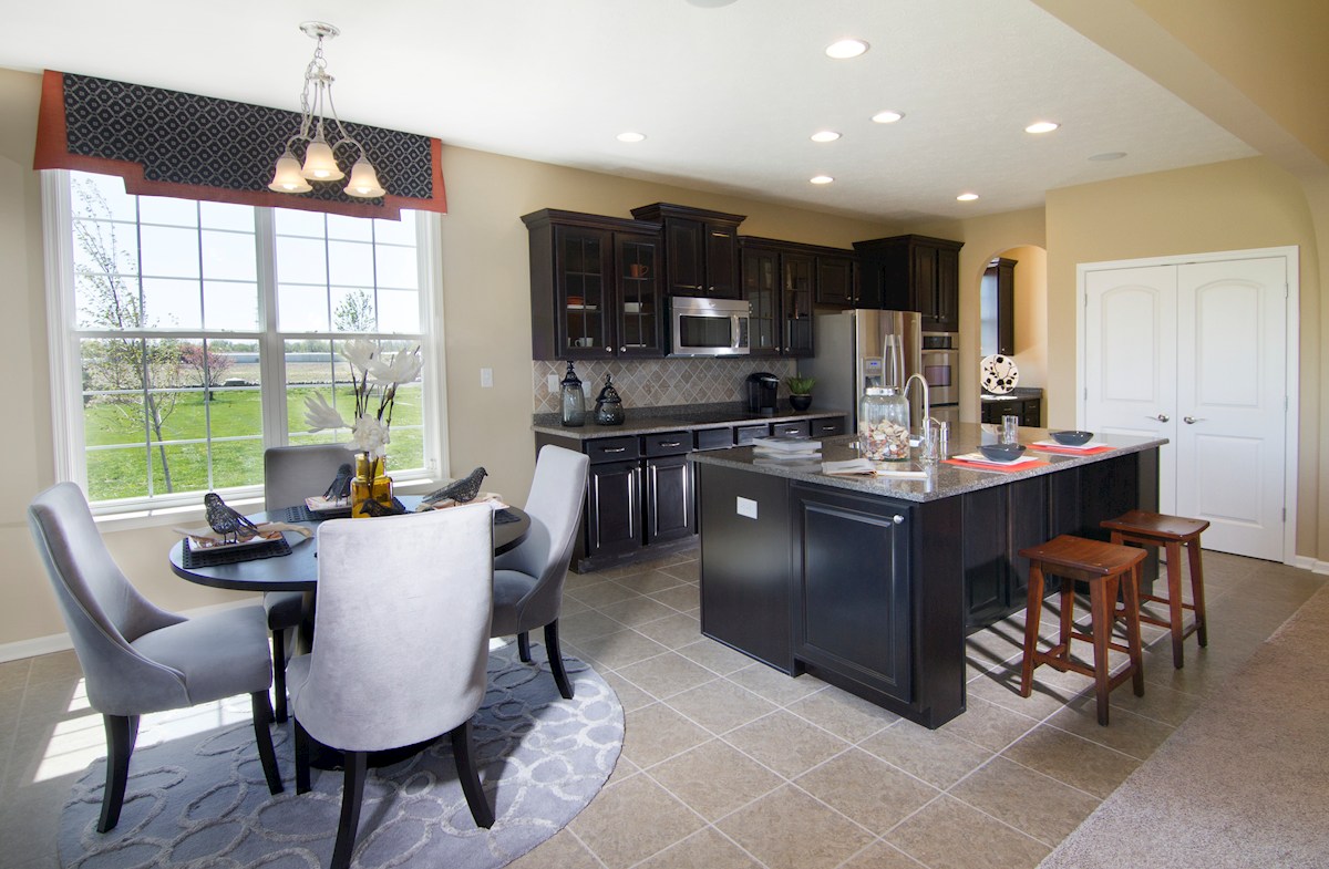 Greenwich Home Plan in West Rail At The Station, Westfield, IN Beazer