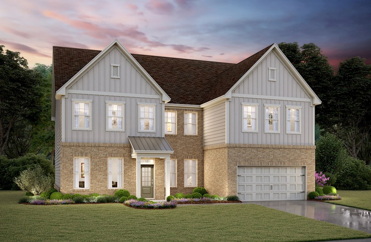 Hawthorne Home Plan in Enclave at Daves Creek, Cumming, GA Beazer