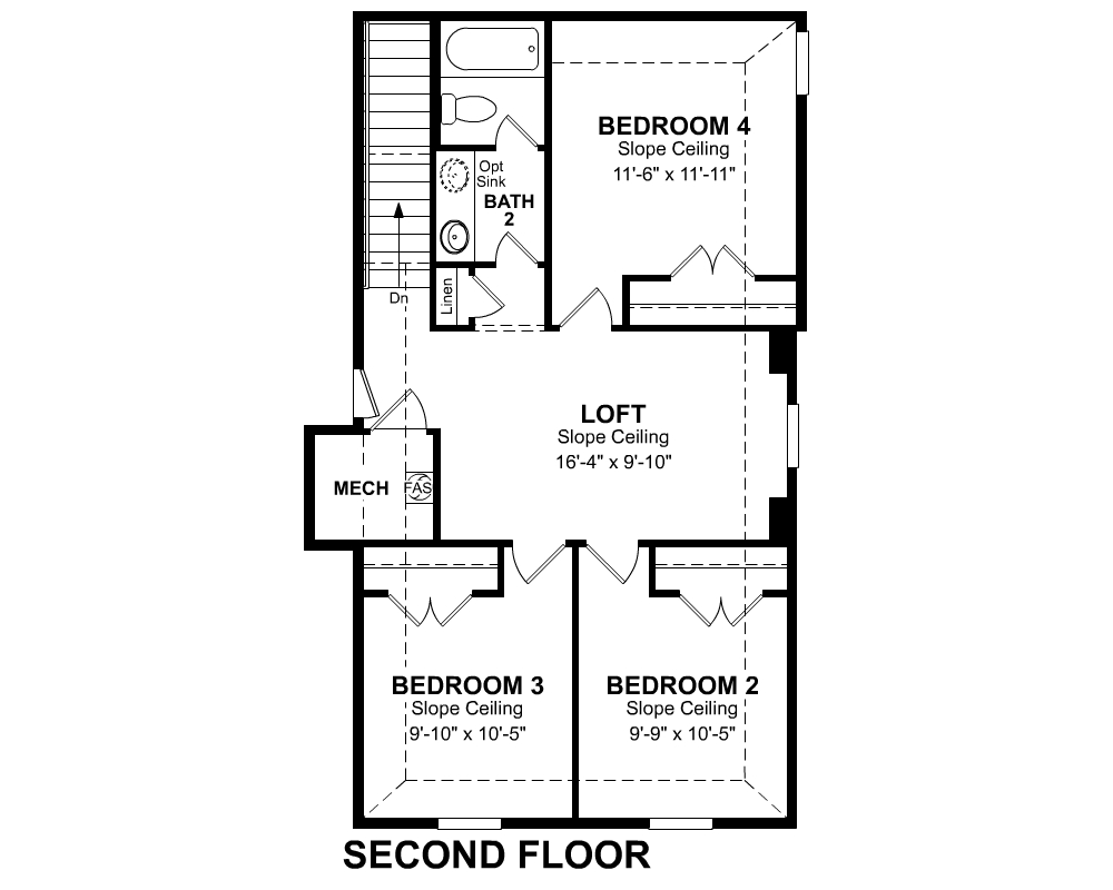 Berkshire Home Plan in Stark Farms, Denton, TX Beazer Homes