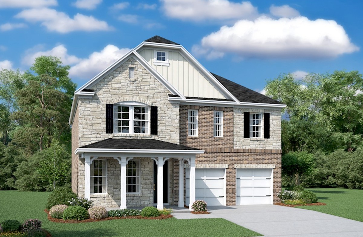 Ashford Home Plan in Cameron Park, Nashville, TN Beazer Homes