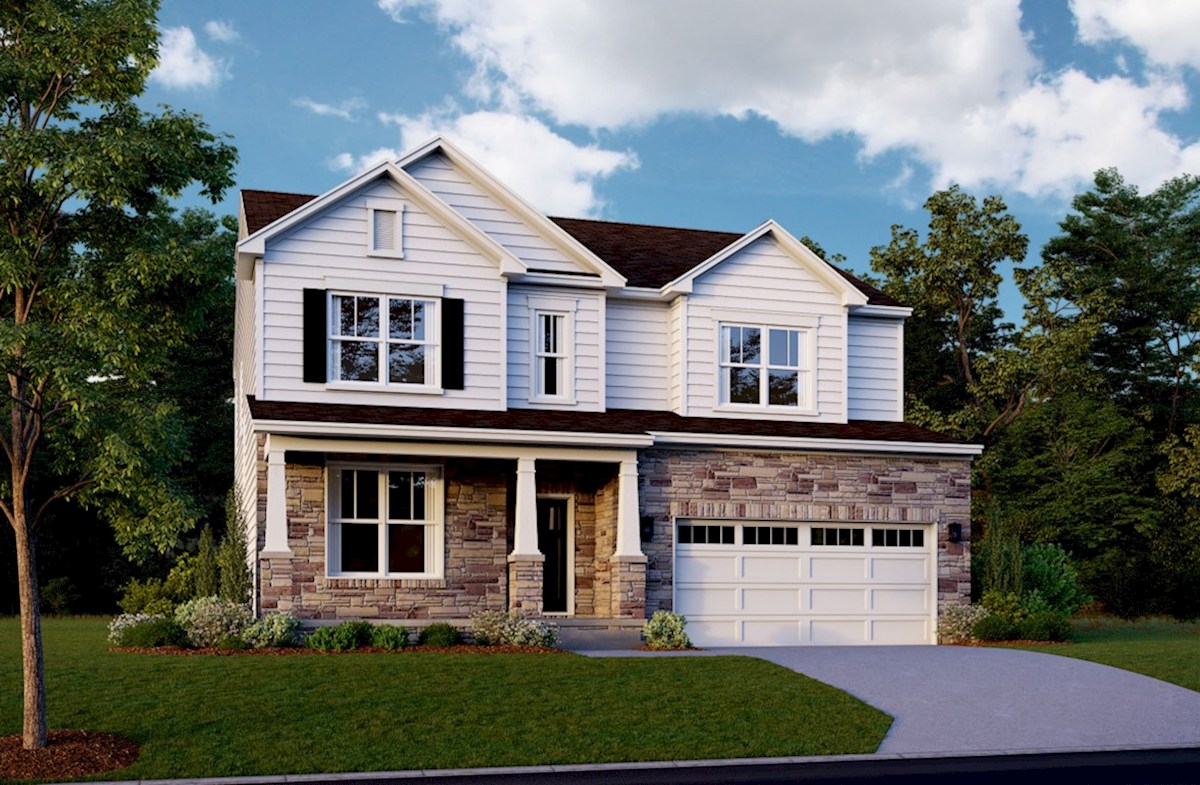 Oxford Home Plan in Harpers Run, Leesburg, VA Beazer Homes Beazer Homes