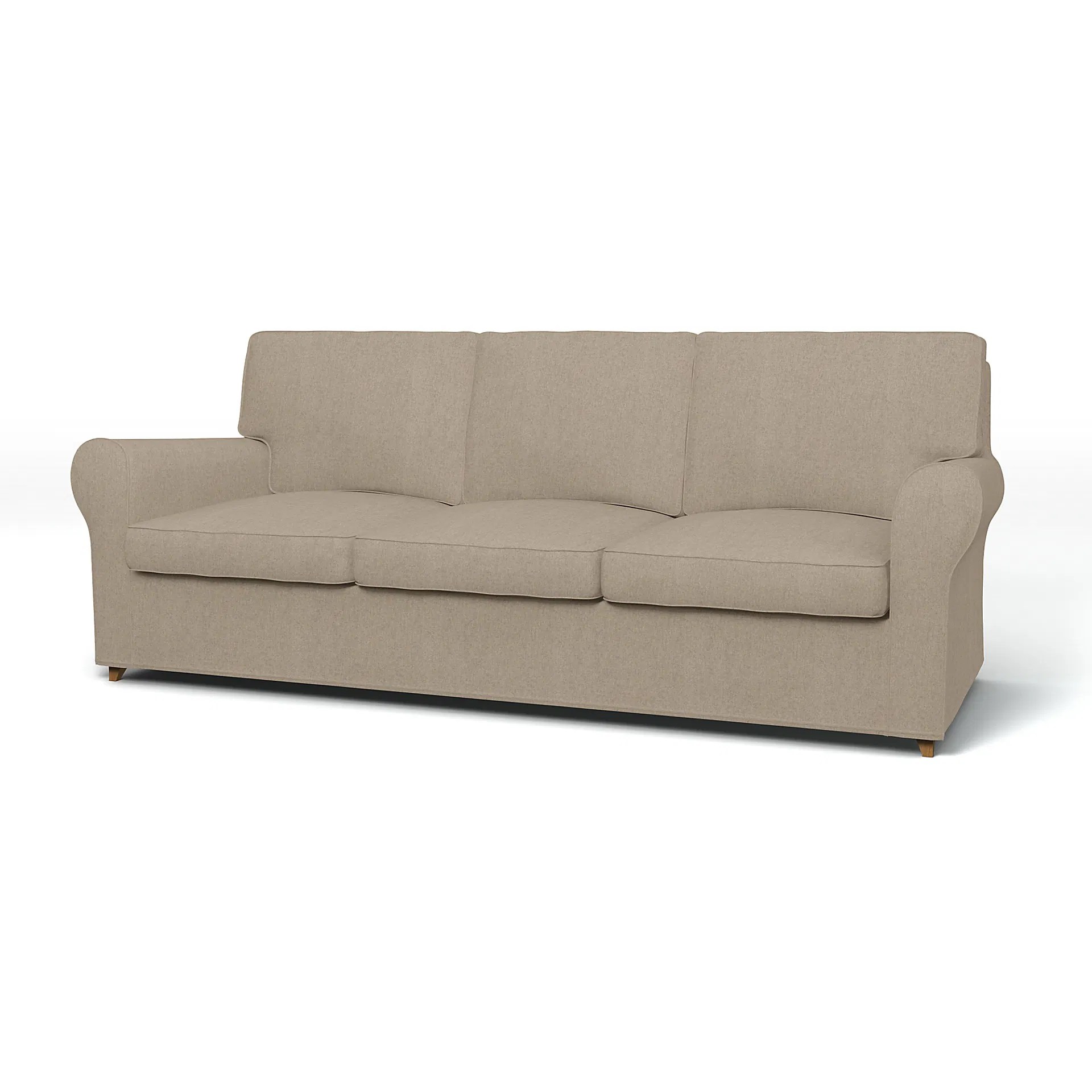 Ikea Karlanda 3 Seater Sofa Cover, Birch, Wool Bemz Bemz US