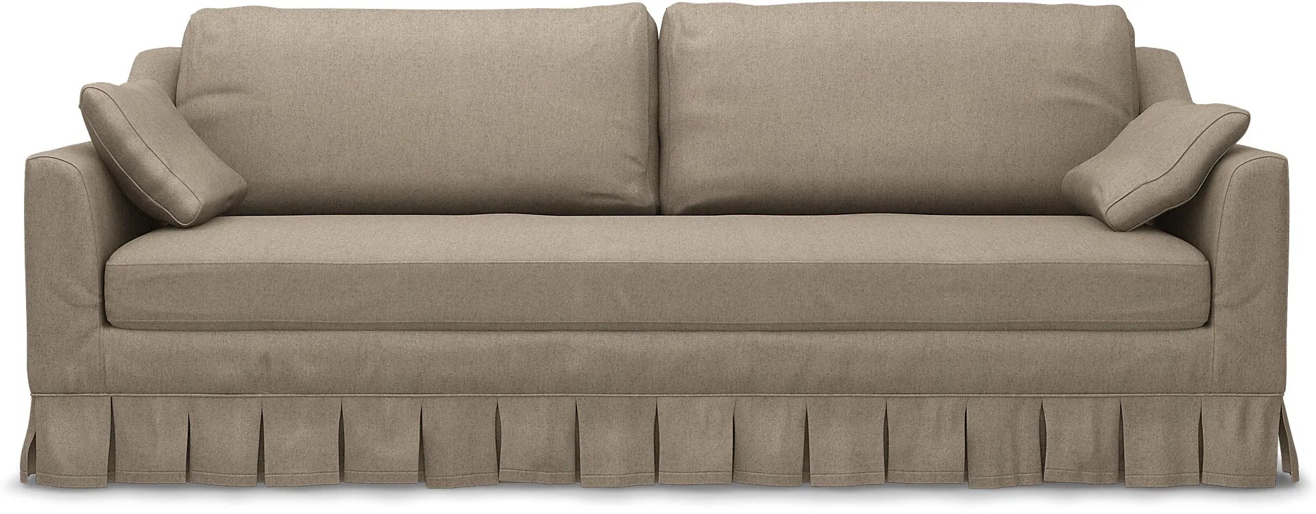 Ikea Karlanda 3 Seater Sofa Cover, Birch, Wool Bemz Bemz US