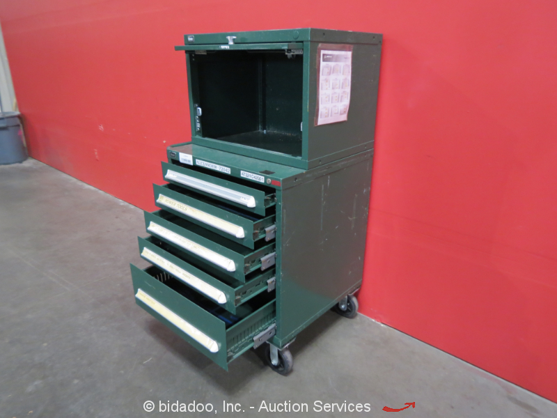 Stanley Vidmar 5Drawer Tool Shop Equipment Storage Box