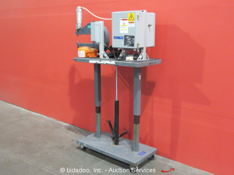 Atlantic Air Tool C120B Portable Pneumatic Bench Rivet Squeezer Allen Bradley eBay