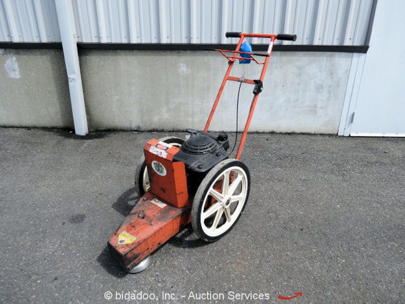 Bachtold Gas Powered Walk Behind String Trimmer Cutter Lawn Weed Wacker