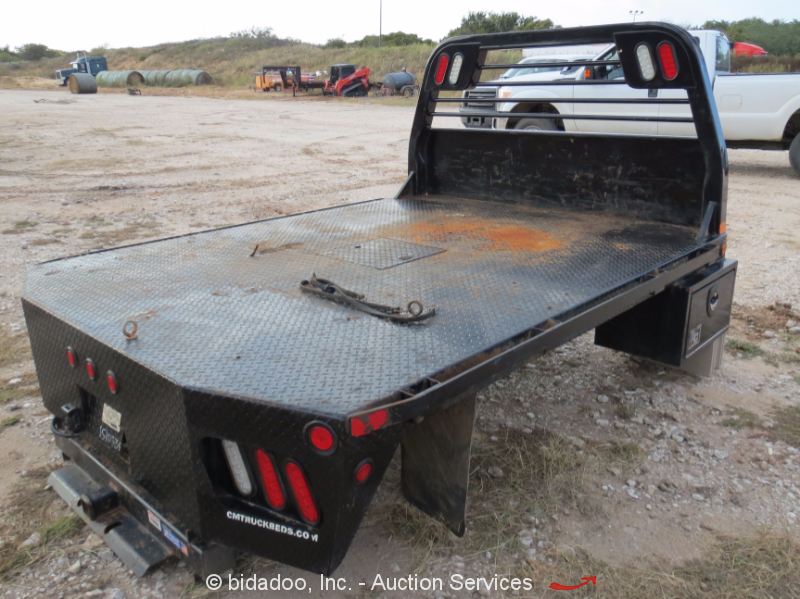 CM Truck Beds Flatbed For Ford F250 96" x 121" 5th Wheel Hitch Headache
