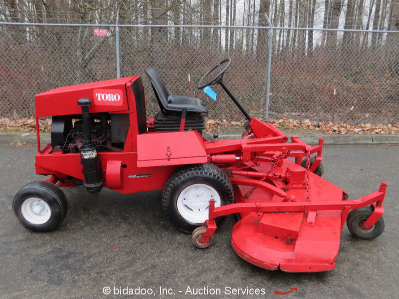 Toro Groundsmaster 322 D Ride On Mower 72 Hydraulic Deck Mitsubishi
