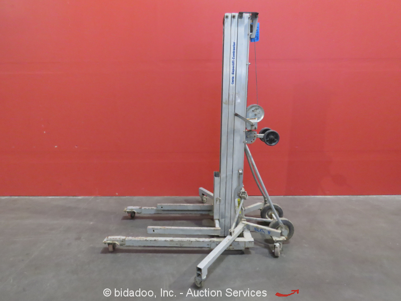 Genie SLC18 18' Manual Material Duct Jack Lift Aerial Platform