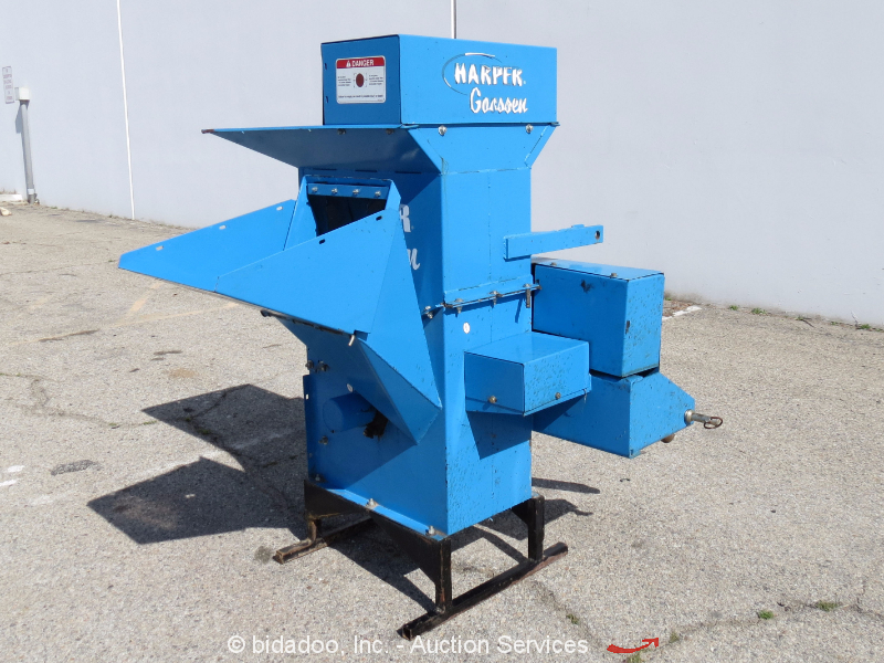 Harper Goossen Chipper Shredder 5" Wood Brush PTO 3Point Hitch Mount