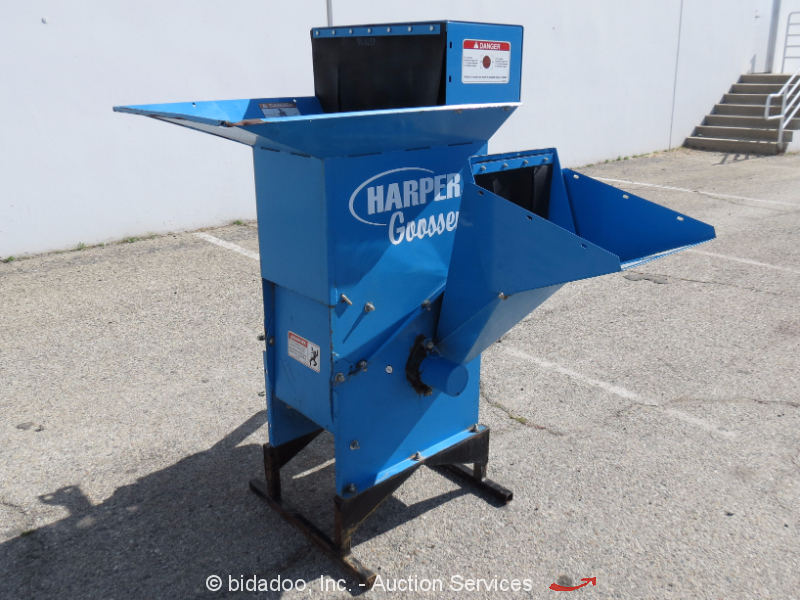 Harper Goossen Chipper Shredder 5" Wood Brush PTO 3Point Hitch Mount