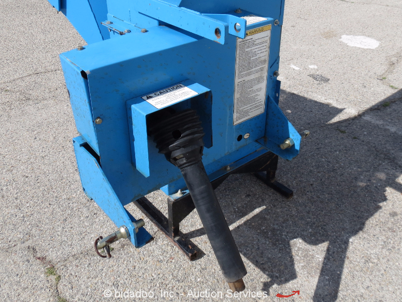 Harper Goossen Chipper Shredder 5" Wood Brush PTO 3Point Hitch Mount