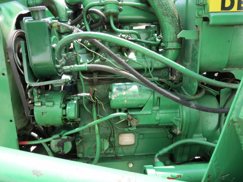 John Deere 1050 4WD Yanmar 1.7L Diesel Tractor Utility Ag Farm Loader