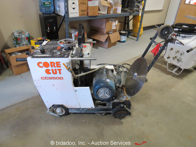 Diamond Products Core Cut CC2500 Electric WalkBehind 20" Concrete Saw