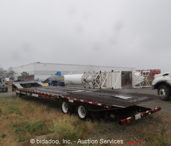 2005 Landoll 930A4812 35 Ton T/A Step Deck Hydraulic Dove Tail