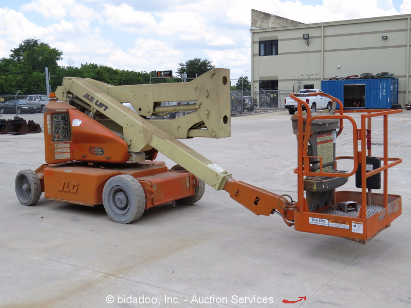 2006 JLG E400AN 40' Electric Articulating Narrow Boom Lift Man Aerial