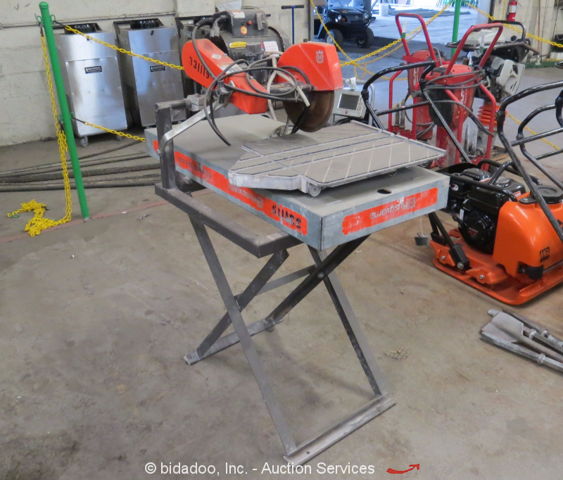 2011 Husqvarna Tilematic TS250X Electric 10" Masonry Tile Brick Wet Saw