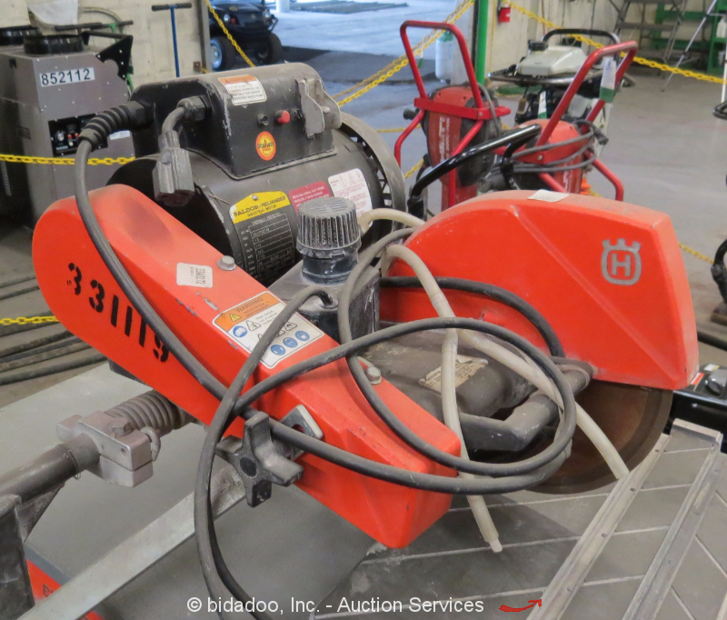 2011 Husqvarna Tilematic TS250X Electric 10" Masonry Tile Brick Wet Saw