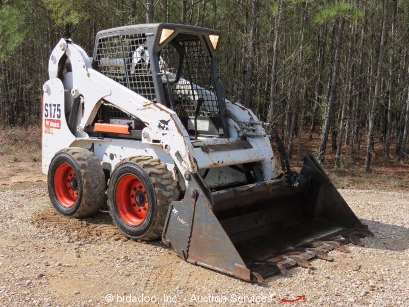 2013 Bobcat S175 Skid Steer Wheel Loader Auxiliary Hydraulics 4In1