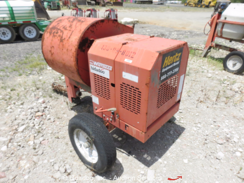 Multiquip WM90SH8 9 Cu. Ft. TowBehind Concrete Mixer Honda 7HP Parts