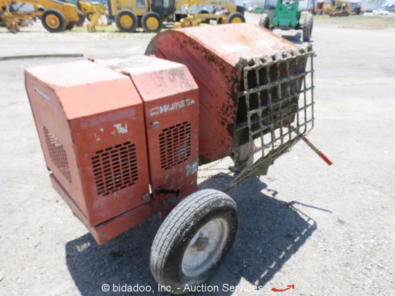 Multiquip WM90SH8 9 Cu. Ft. TowBehind Concrete Mixer Honda 7HP Parts