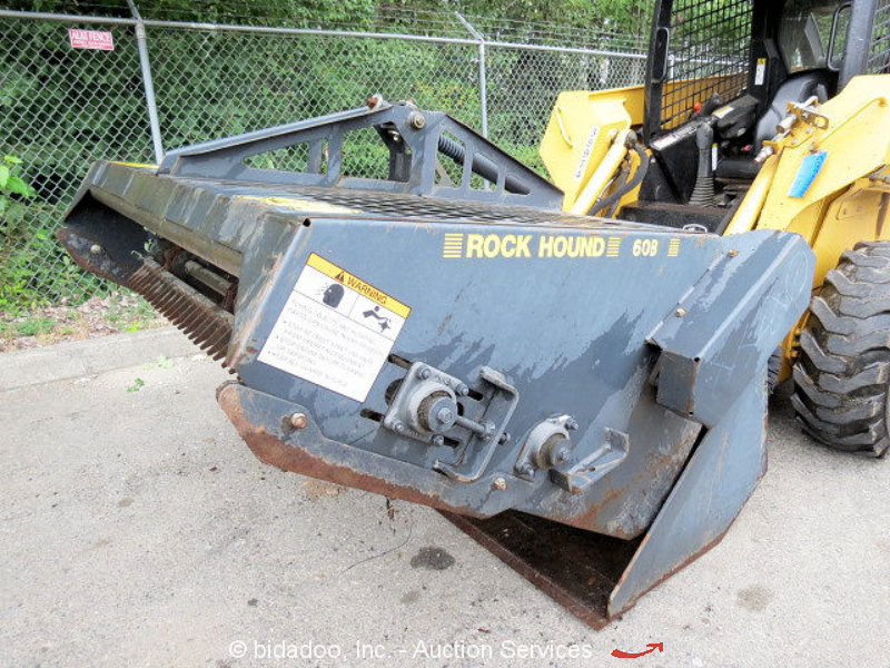 RockHound 60B 60" Landscape Rake For Skid Steer Loader bidadoo eBay