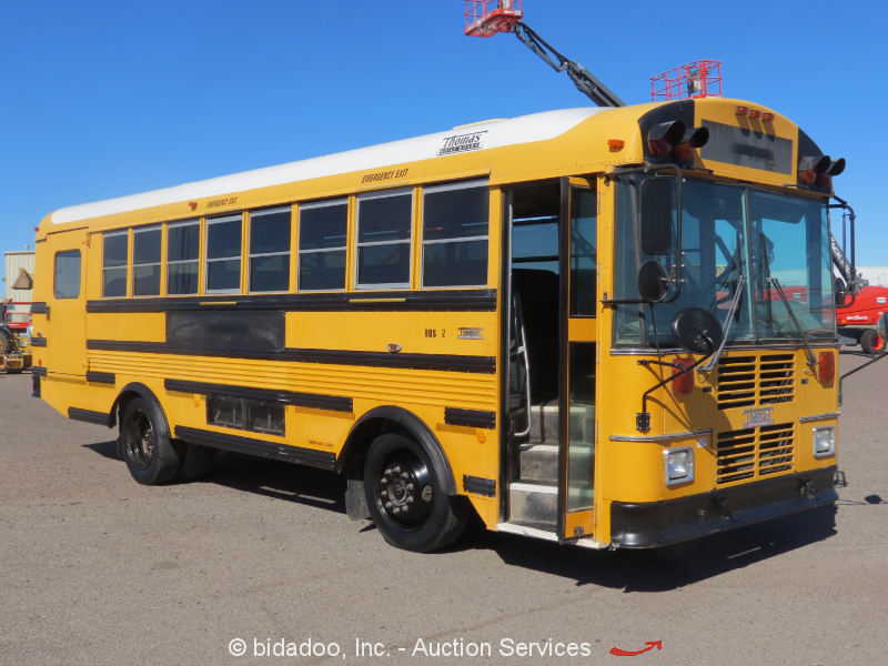 2000 Thomas Built Buses School Bus 32 Passenger Cummins Diesel Auto