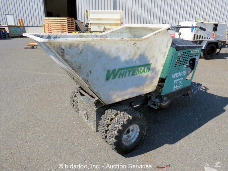 2011 Multiquip Whiteman WBH16F Ride On Concrete Dump Buggy Honda GX390 13HP eBay