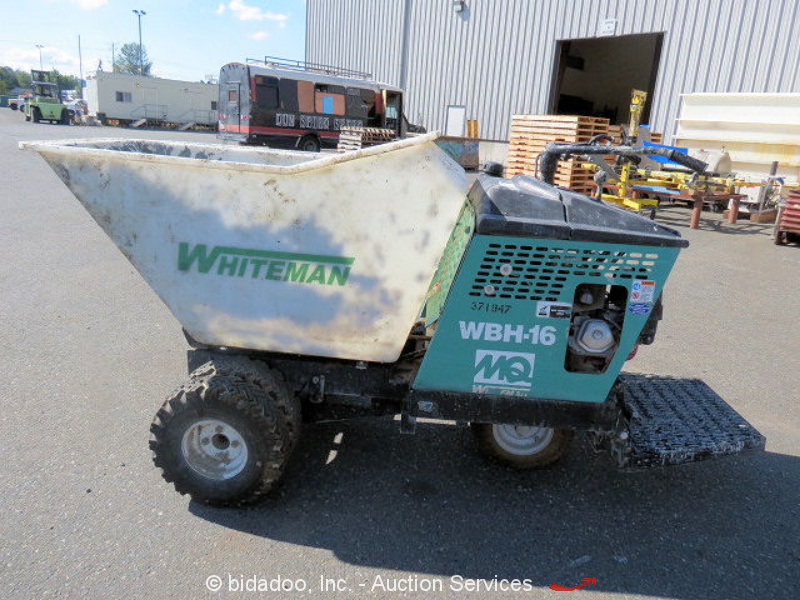 2011 Multiquip Whiteman WBH16F Ride On Concrete Dump Buggy Honda GX390 13HP eBay