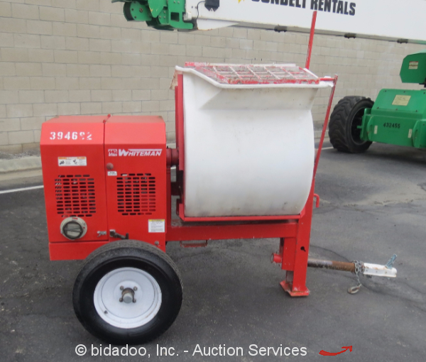2011 Multiquip WM90PH8 9 Cubic Foot Plaster Mortar Mixer Honda GSX240 8.0HP