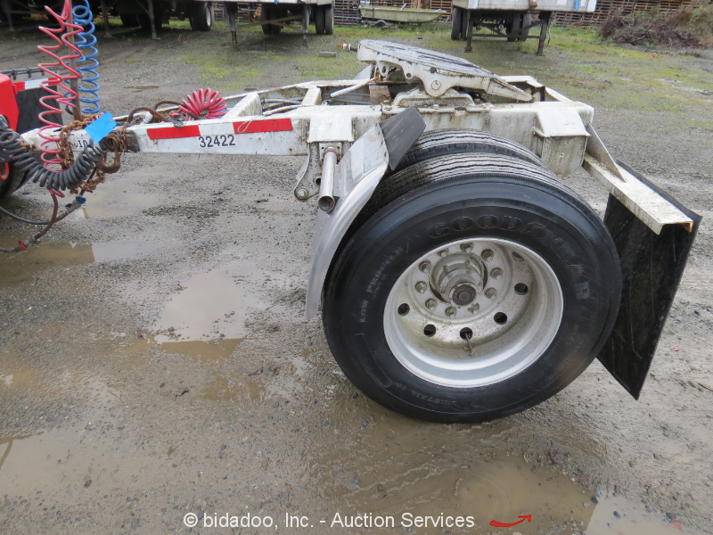 Semi Tractor Trailer Fifth Wheel S/A Tow Dolly Hauling Carry Behind 5th