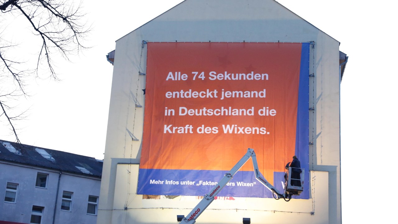 In Berlin Diese Werbung ist nicht so versaut, wie sie klingt