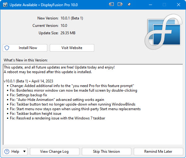 Help • DisplayFusion by Binary Fortress Software