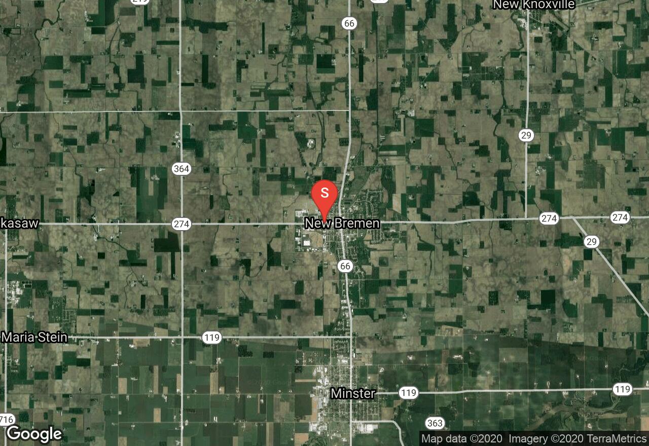 New Bremen Ohio Map