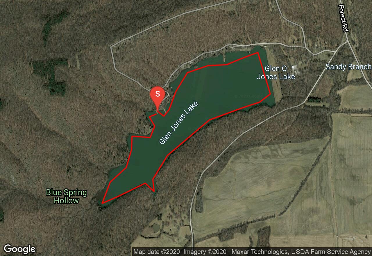 Glen O Jones Lake | Saline County, Illinois