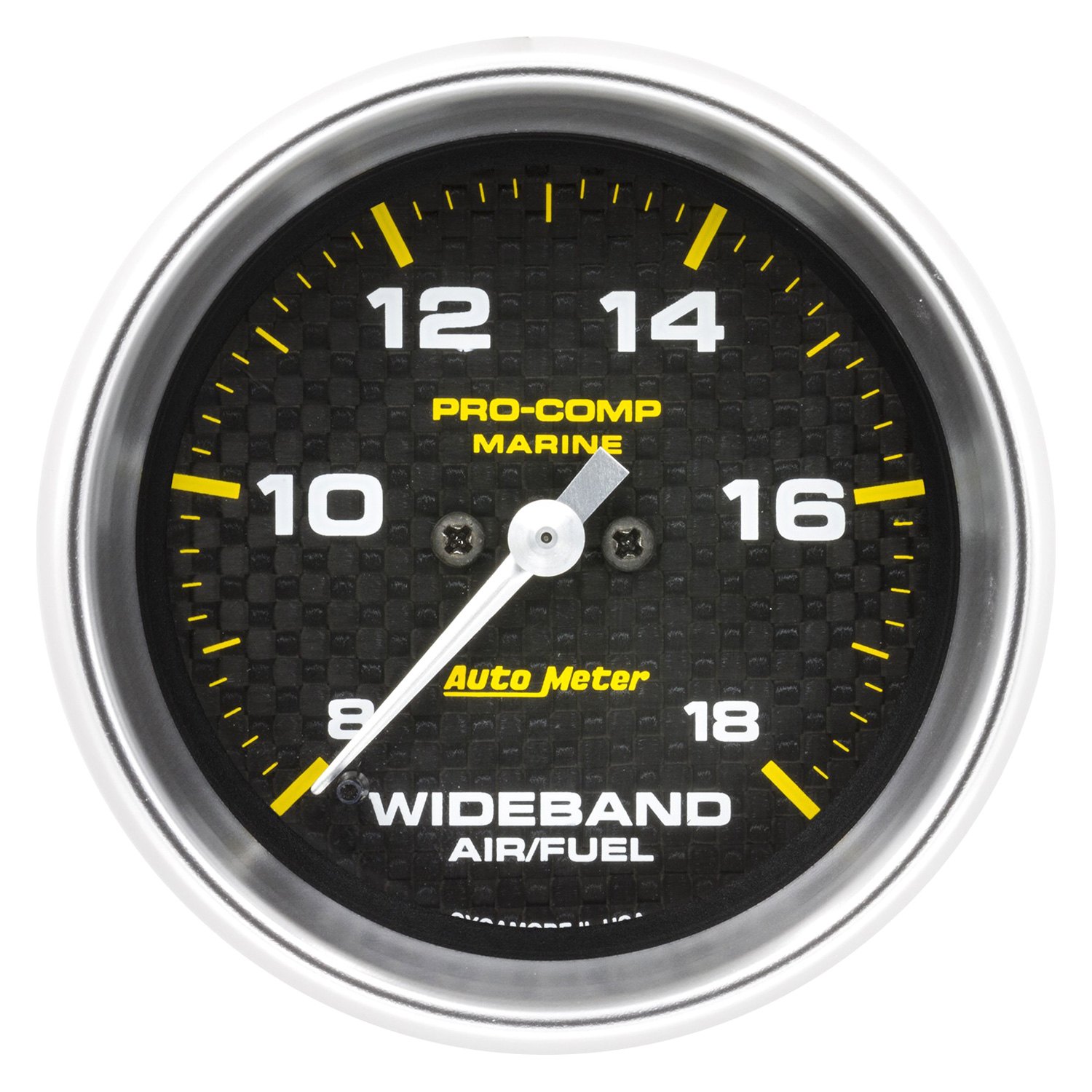 Auto Meter® 20087040 2.62" Carbon Fiber InDash Mount Air/Fuel Ratio