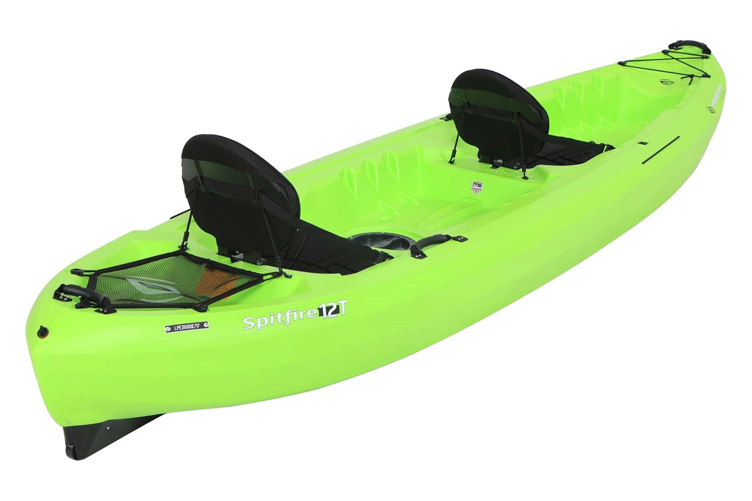 Lifetime® 90476 Spitfire 12T™ 12' 2Person Lime Green Solid Kayak