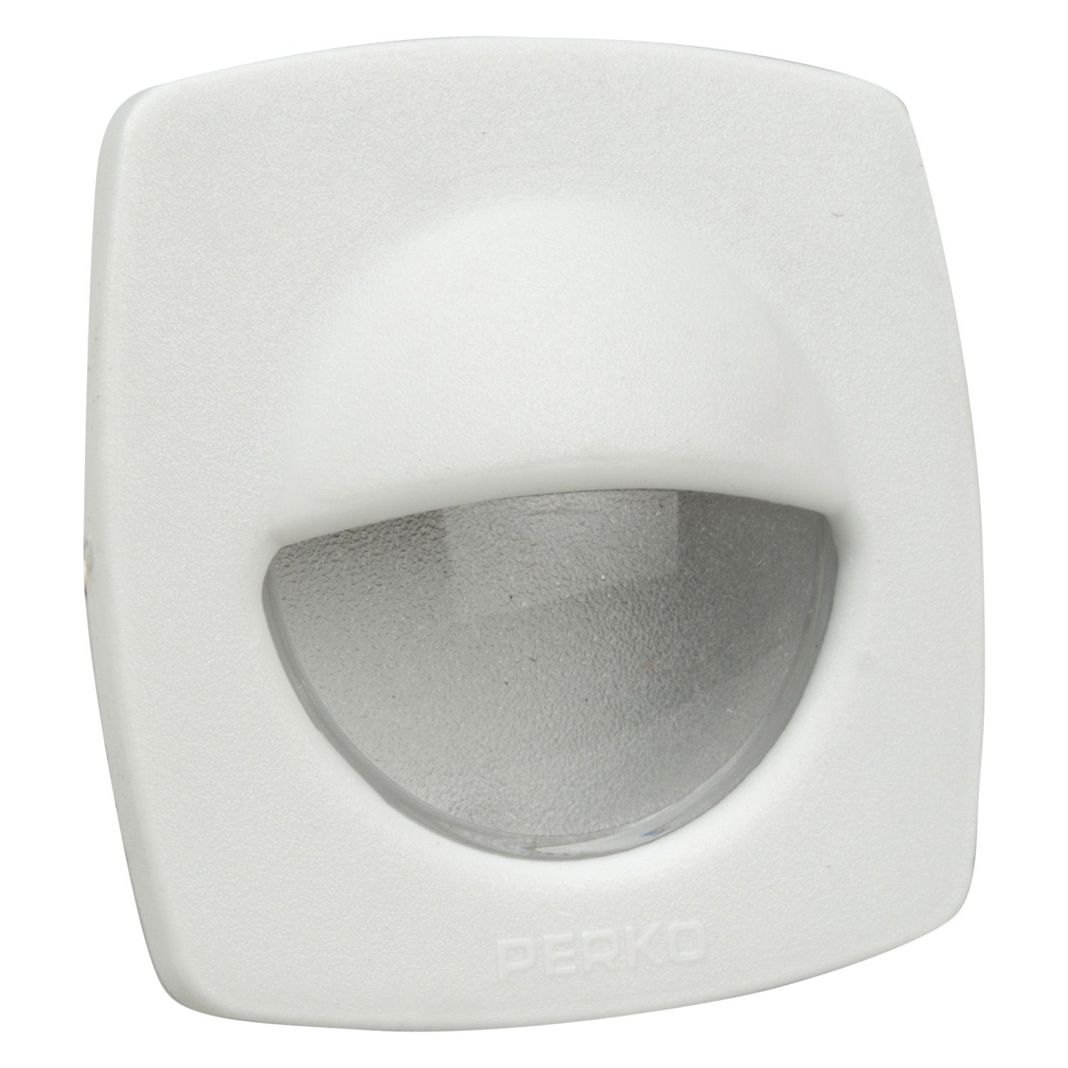 Perko® 1044DP2WHT 2.25"L x 2.25"W 12V DC White Recessed Screw Mount