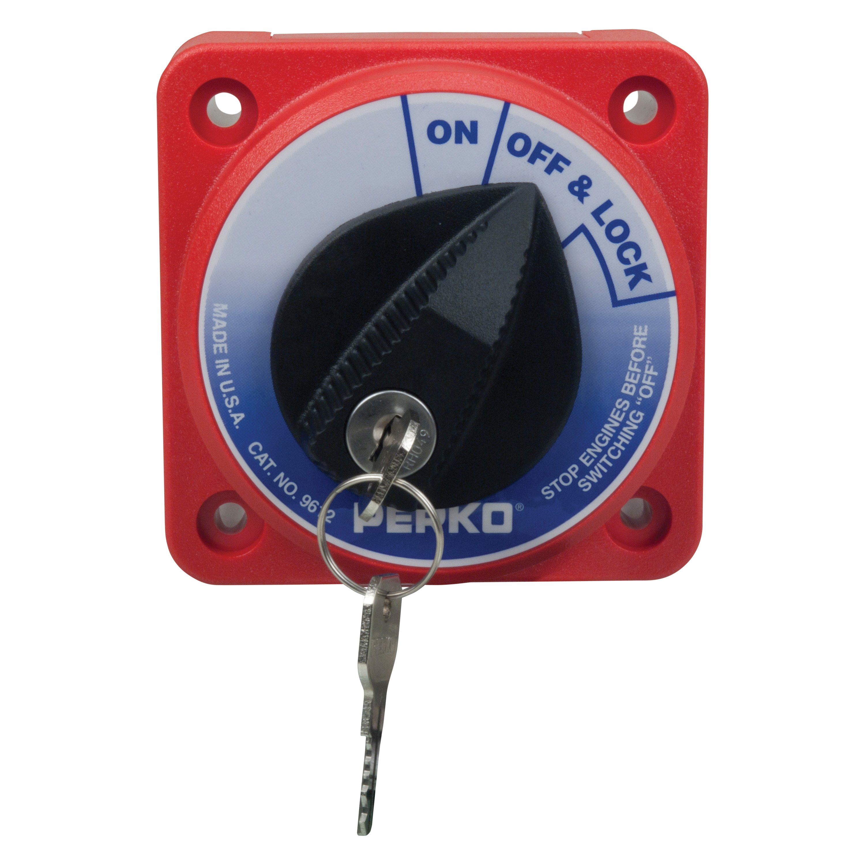 Perko® 9612DP Compact 2Way 315A 50V DC On/Off Disconnect Battery