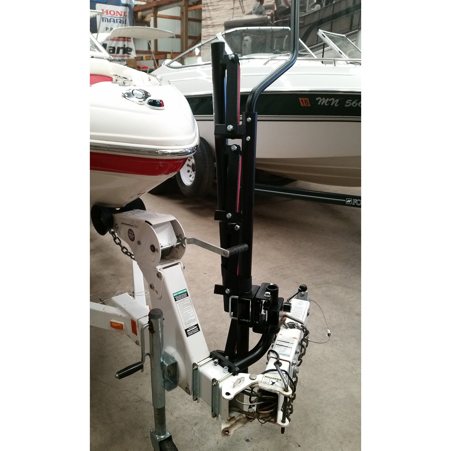 Quality Mark® 28803 41.3"H 4Step Starboard Bow Ladder with Right