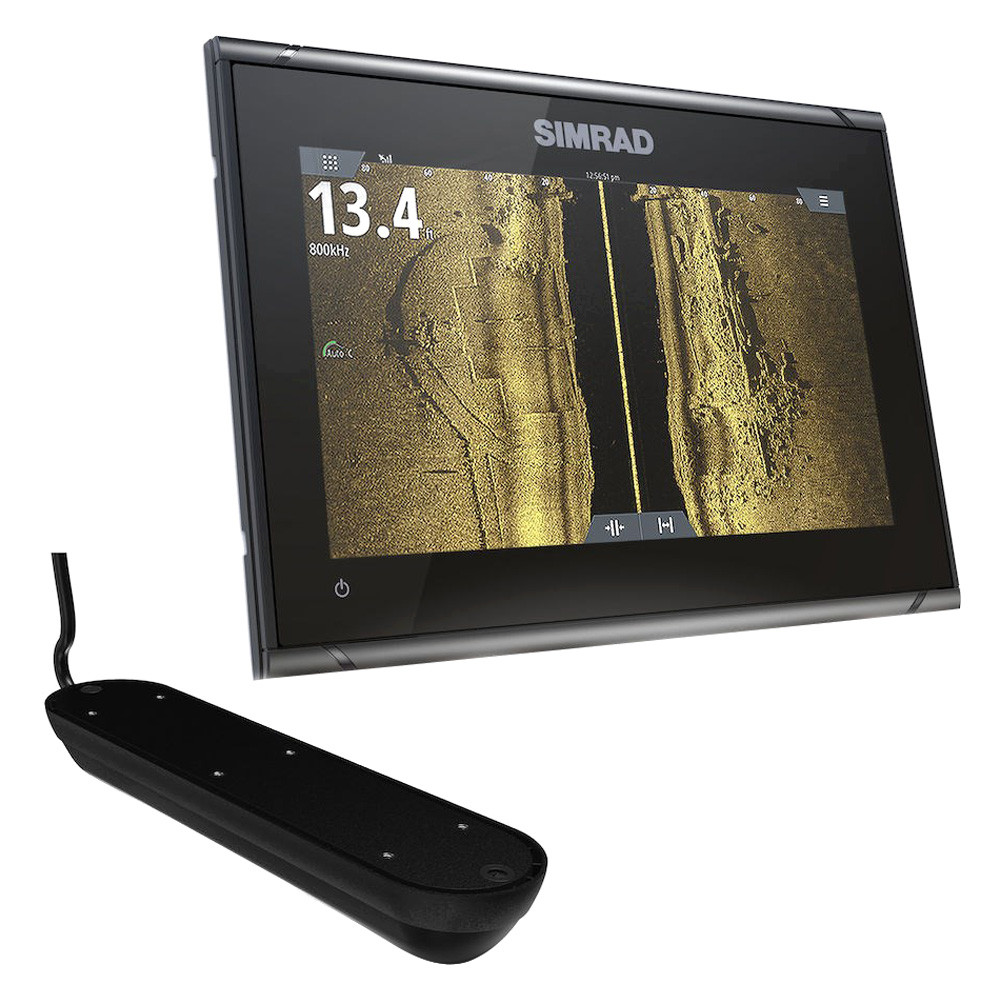 Simrad® 00014840001 GO9 XSE 9" Fish Finder/Chartplotter with Active Imaging™ Transducer, C
