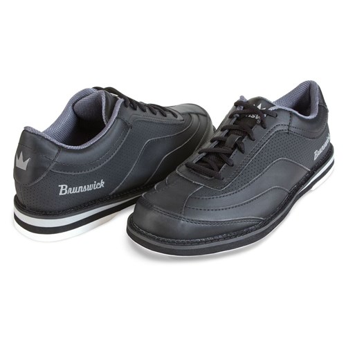 Brunswick Mens Rampage Black Right Hand Bowling Shoes + FREE SHIPPING