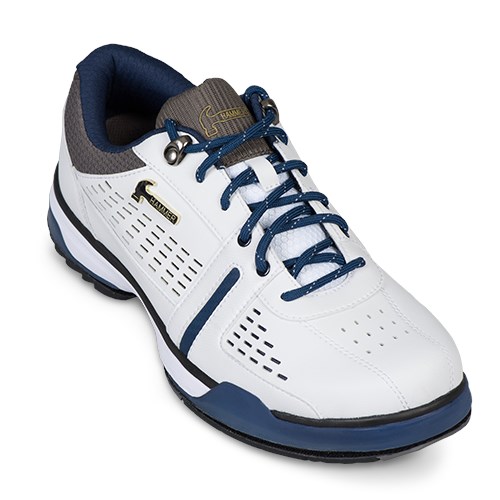 Hammer Mens Boss White/Navy/Grey Bowling Shoes + FREE SHIPPING